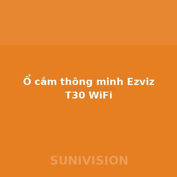 Ổ cắm thông minh Ezviz T30 WiFi